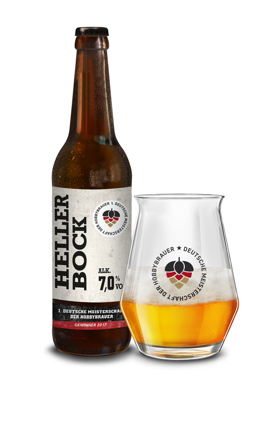 Heller Bock - Siegerbier der 1. Deutschen Meisterschaft der Hobbybrauer