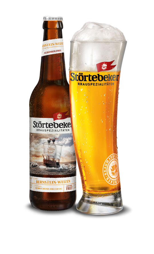 Störtebeker Bernstein-Weizen Alkoholfrei