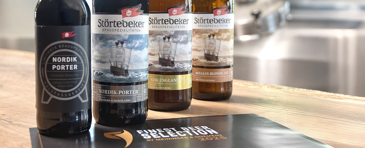 Störtebeker gewinnt bei der Finest Beer Selection 2025.