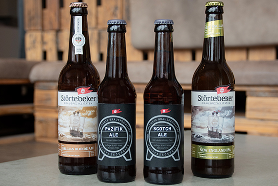 4x Gold bei den World Beer Awards 2025 für die Störtebeker Brauspezialitäten.