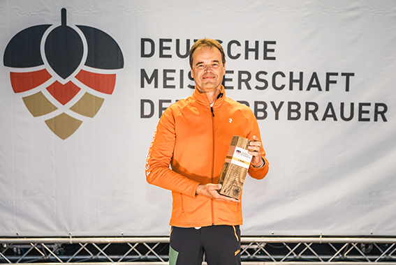 Neuer Deutscher Meister der Hobbybrauer: Jan Mordhorst aus Seevetal.