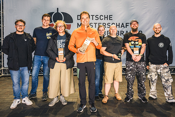 Die Gewinner der Deutschen Meisterschaft der Hobbybrauer und des Kreativbier-Wettbewerbs.