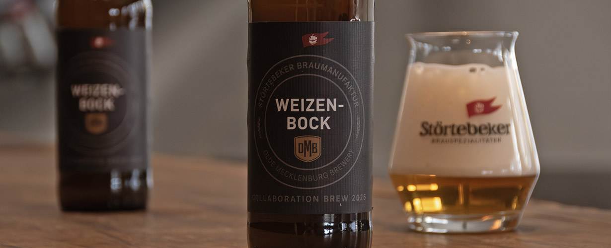 Störtebeker und die Olde Mecklenburg Brewery brauen gemeinsamen Weizenbock.
