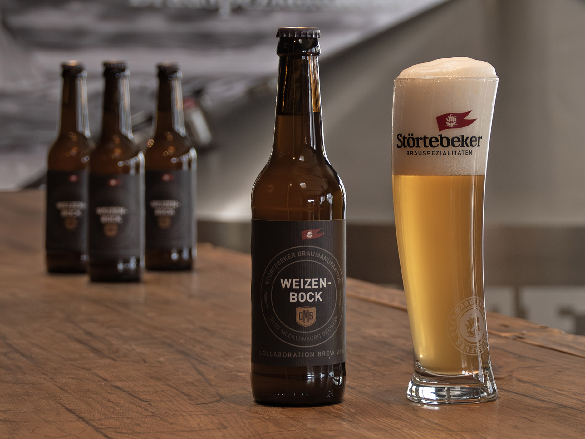 Vollmundig, fruchtig, komplex: Der Störtebeker Weizen-Bock ist die perfekte Brauspezialität für die kalte Jahreszeit