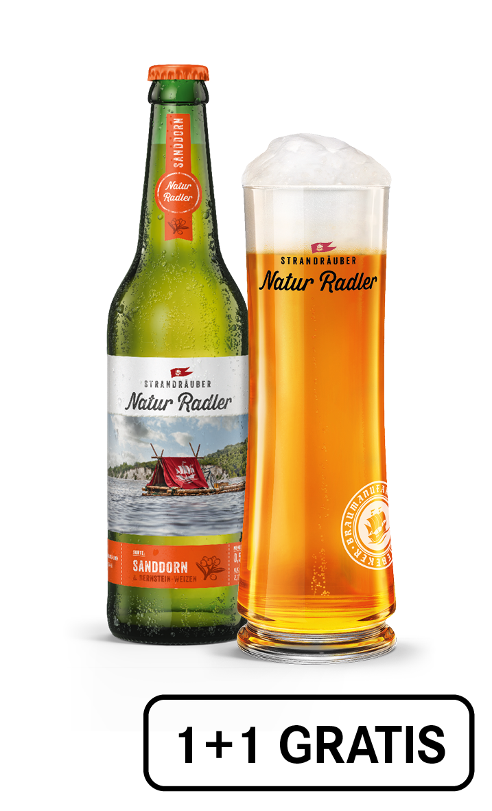 Strandräuber Sanddorn Kiste: 2 für 1